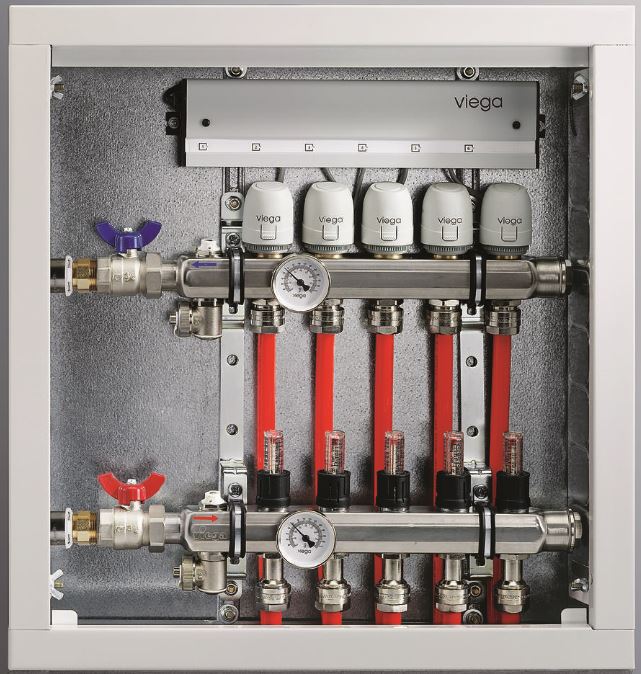 Viega Underfloor Heating Manifold